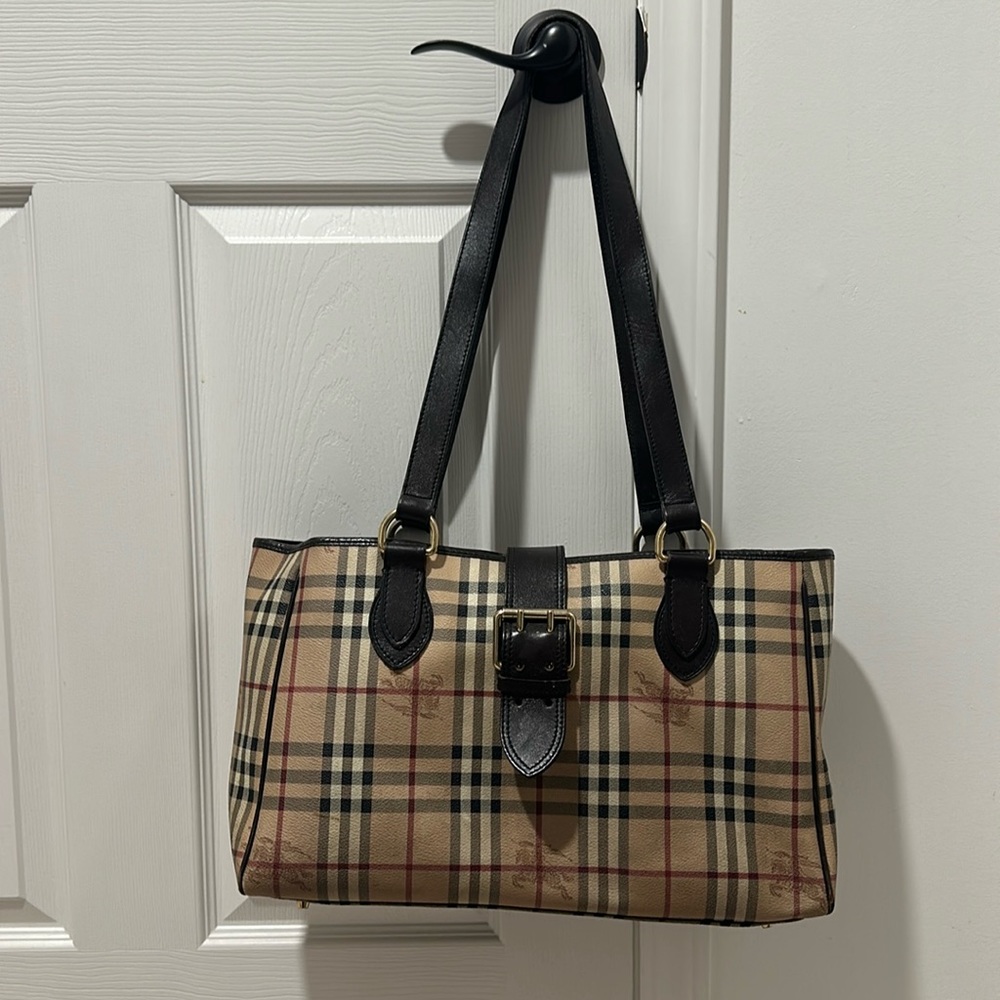 Burberry diaper bag